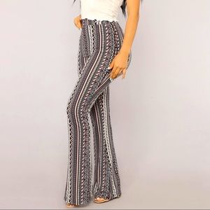 Fashionova high waisted forming flare pant